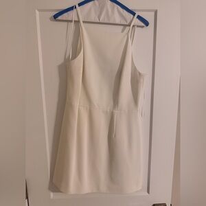 French Connection Ivory Mini Dress – Size 8 – Strappy Back